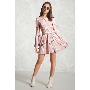 NWOT Pink Crane Dress